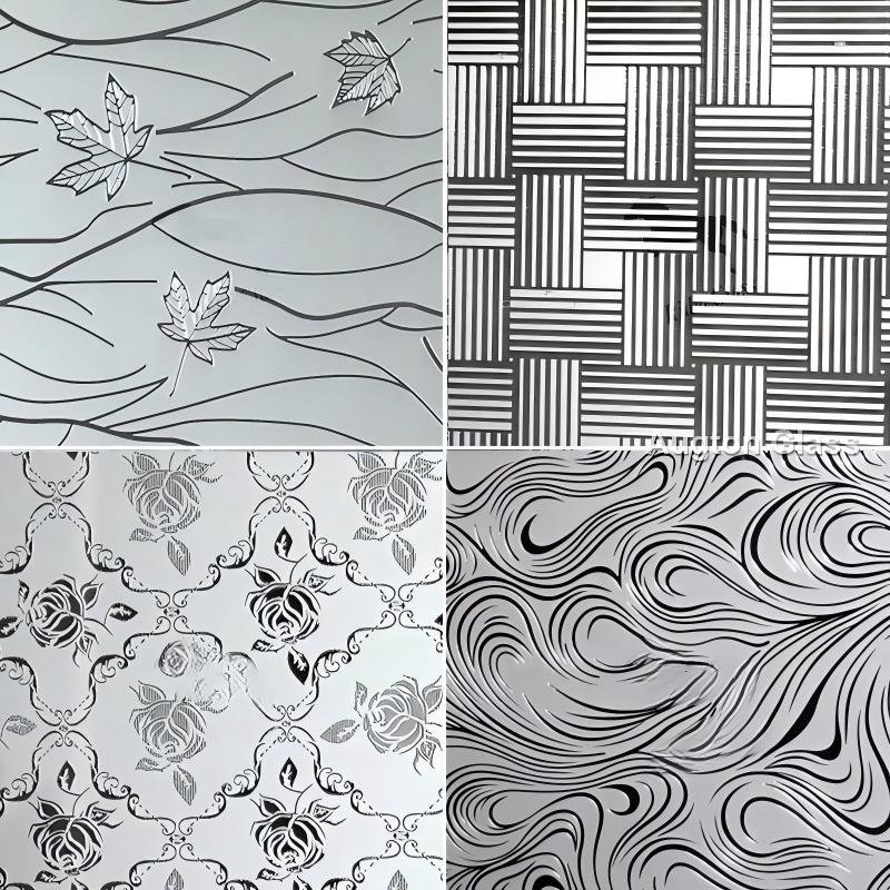 Stipple texture diffuses without direction — the soft-glow finish for backlit panels.