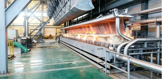 Clear Float Glass - production and packaging detail 2