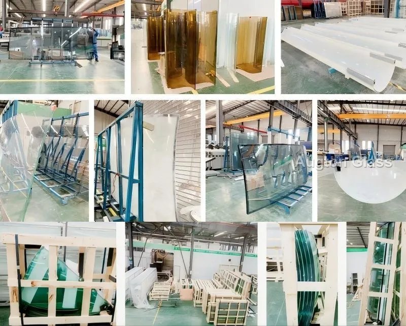 Curved Glass - production and packaging detail 3