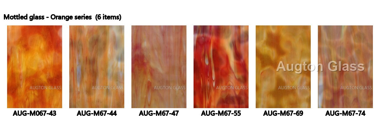 Stained Mottled Glass - production and packaging detail 6