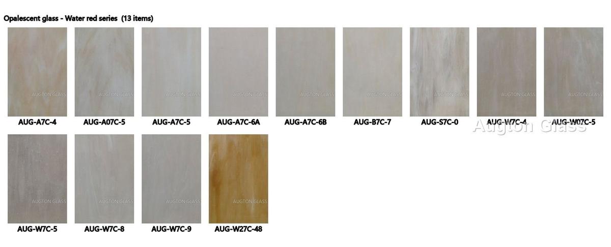 Stained Opalescent Glass - production and packaging detail 10