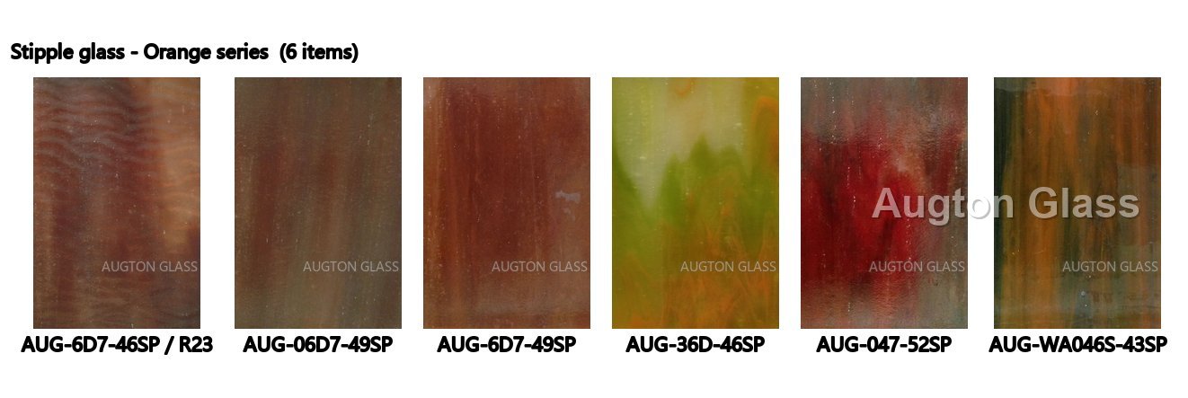 Stained Stipple Glass - production and packaging detail 7