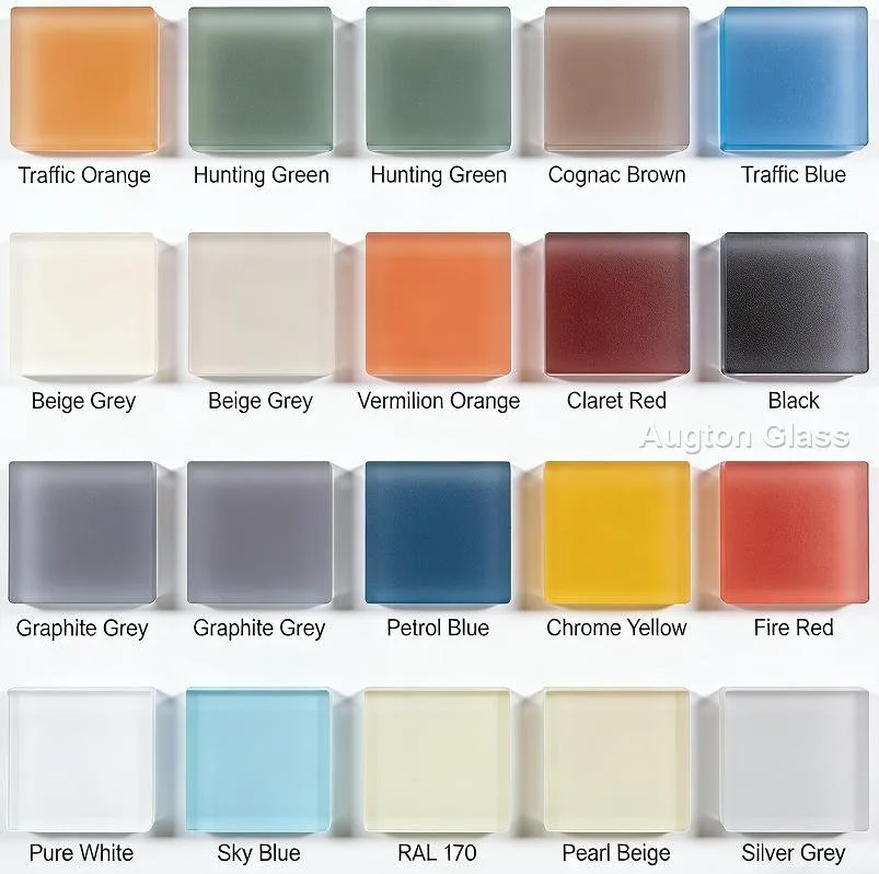 Paint Glass - production and packaging detail 2