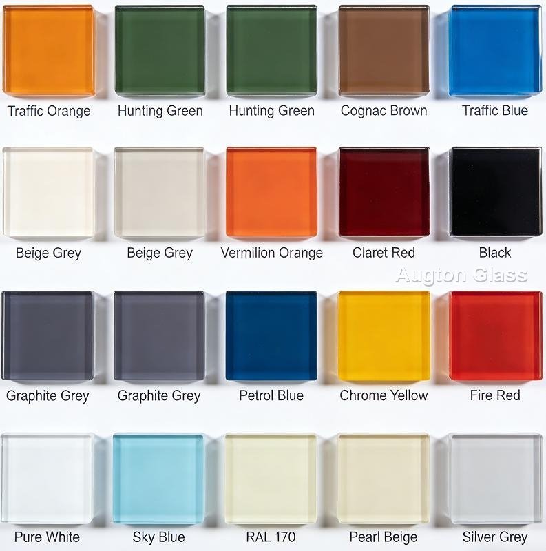 Temperable Back-Painted Glass - production and packaging detail 2