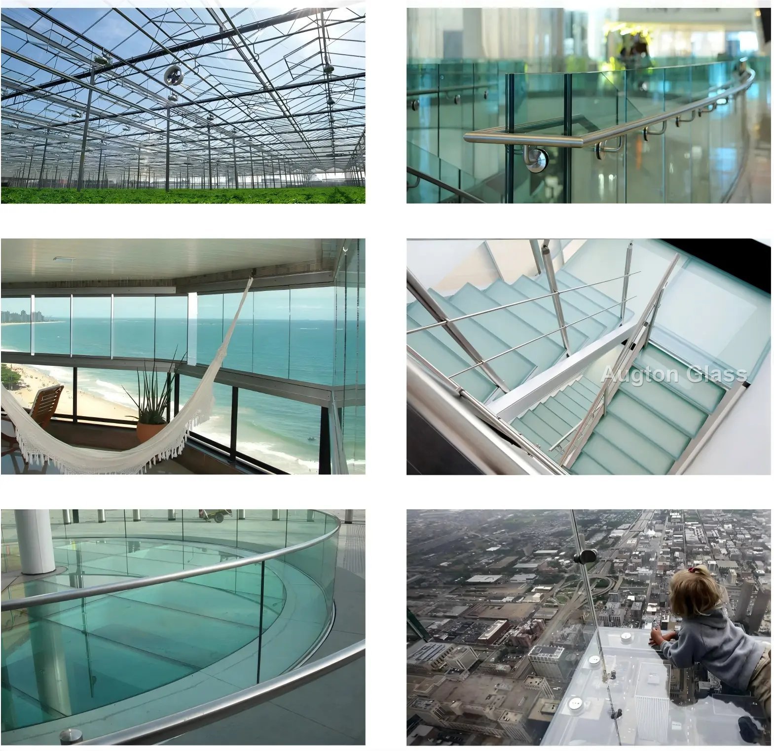 Tempered Laminated Glass - production and packaging detail 1