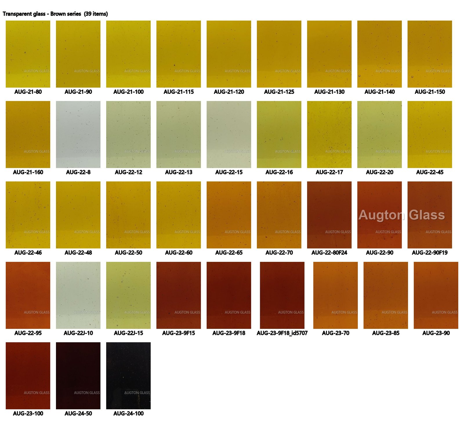 Stained Transparent Glass - production and packaging detail 2
