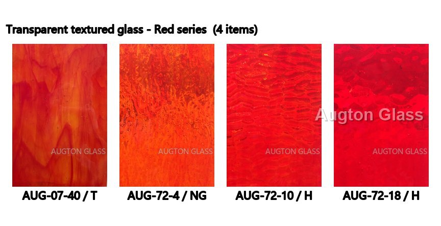 Stained Transparent Textured Glass - production and packaging detail 7